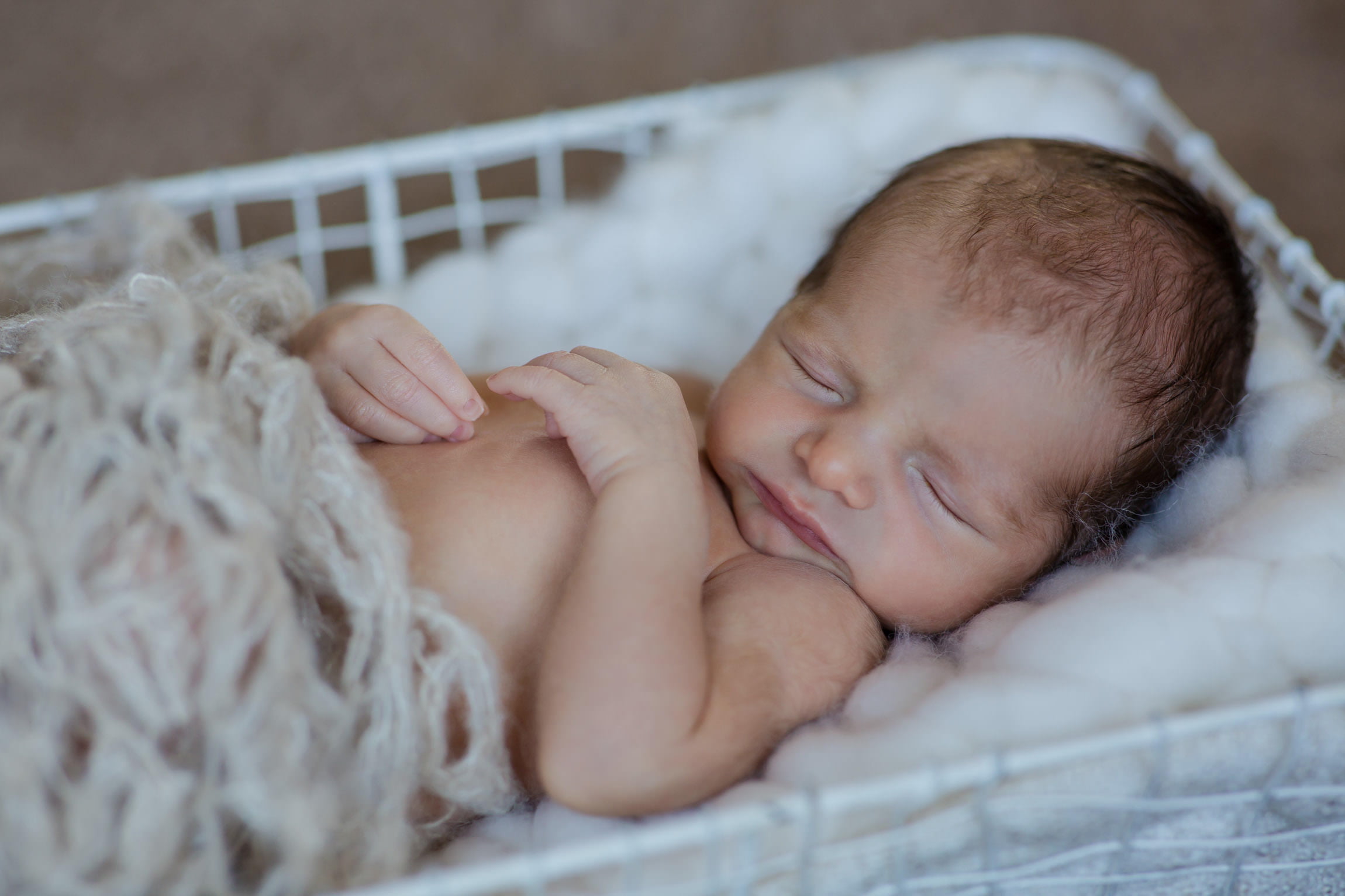 Natürliche Neugeborenenfotos