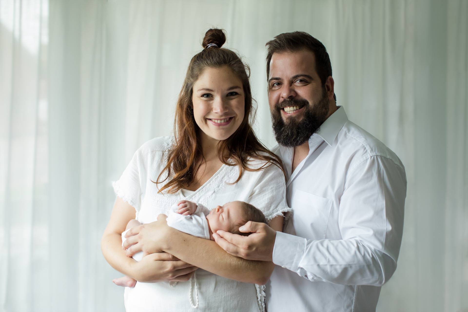 Neugeborenenfotografie Familie