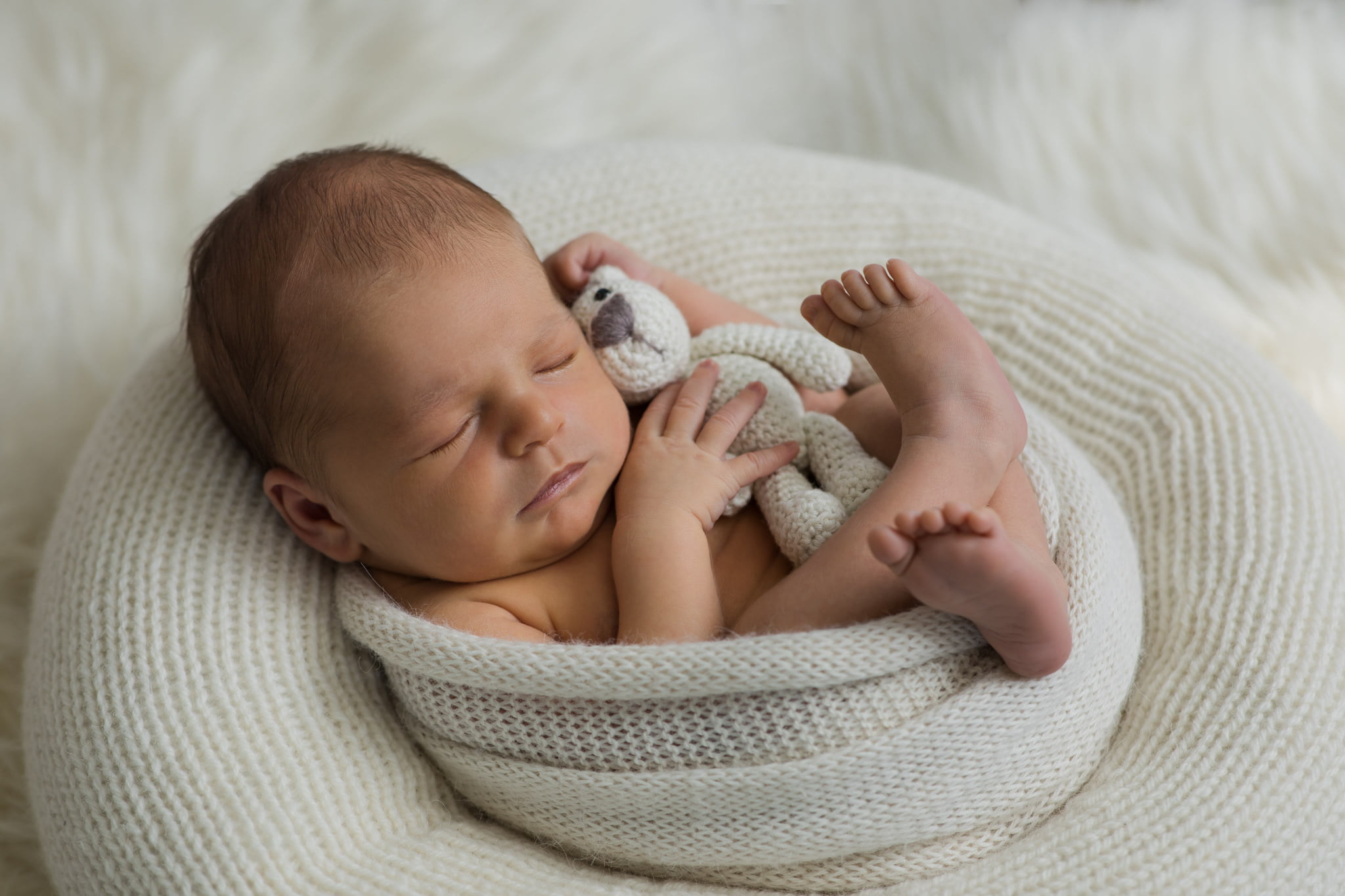 Babyfotos in Lüdinghausen entspannt bei euch zu Hause