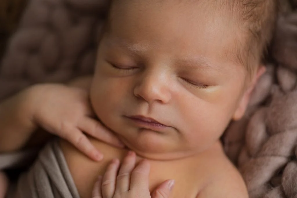 Babyfotograf kommt nach Hause