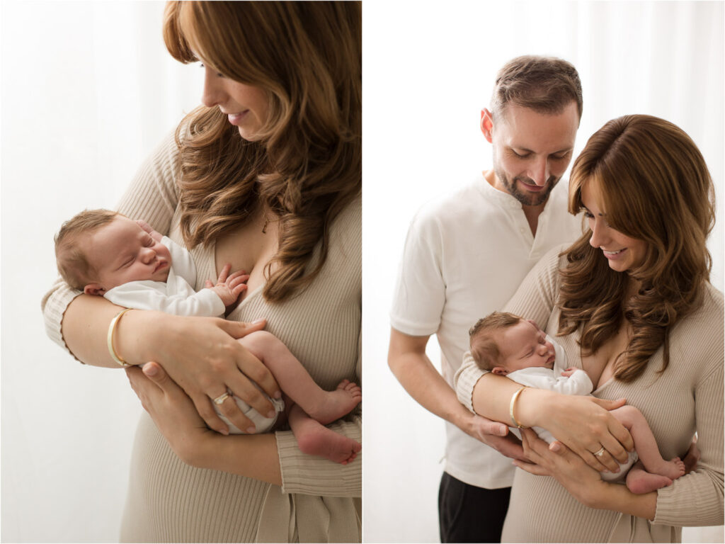 Hochwertige Neugeborenenfotos für eure ersten Familienbilder